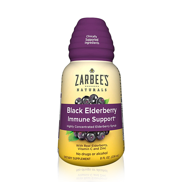 Zarbee's Naturals Black Elderberry Immune Support* Syrup  236ml 