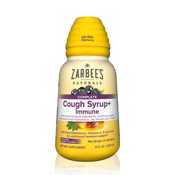 Zarbee's Naturals Complete Cough Syrup + Immune  236ml 