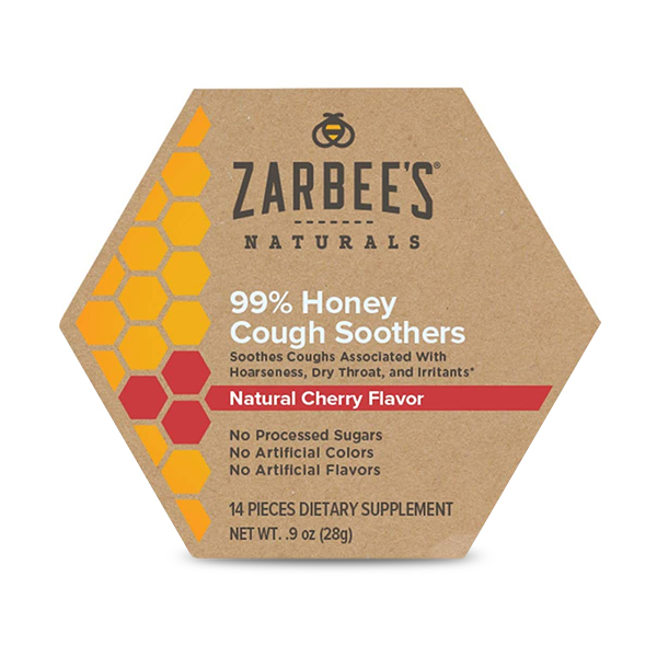 Zarbee's Complete 99% Honey Cough Soothers*  28g 