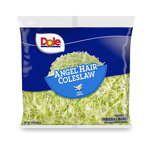 Dole Angel Hair Coleslaw Salads  85g 