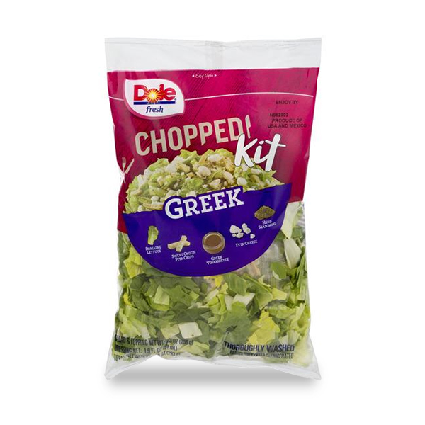 Dole Chopped Greek Salad Kit 10.3oz 