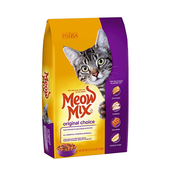 Meow Mix Original Choice Dry Cat Food  1.43kg 