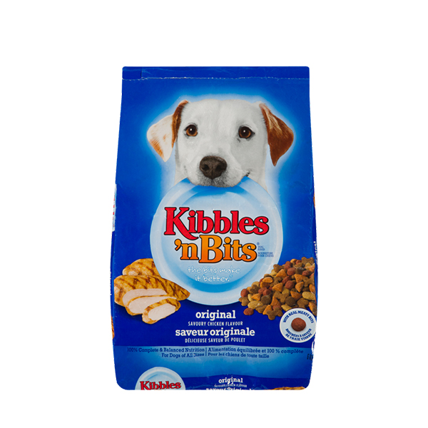 Kibbles 'n Bits อาหารสุนัขกล่องทดแทนเนื้อและไก่อาหารสุนัขแห้ง  6กก.