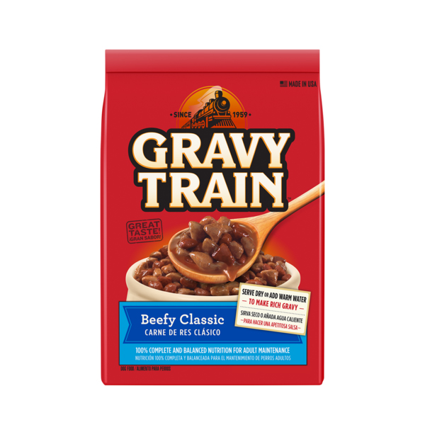 Gravy Train Beefy Classic Dry Dog Food  3.5lbs 
