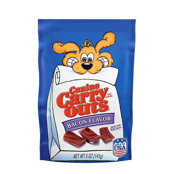 Canine Carry Outs Bacon Flavor Dry Dog Treats 141g 