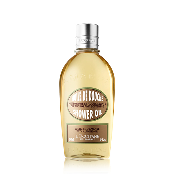 L'Occitane Cleansing And Softening Shower Oil With Almond Oil 8.4oz 