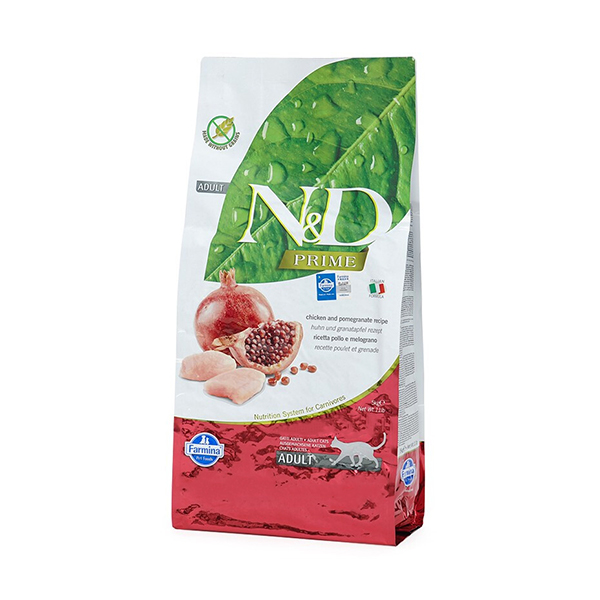 FARMINA N&D Prime Chicken & Pomegranate Recipe Adult Cat Dry Food 