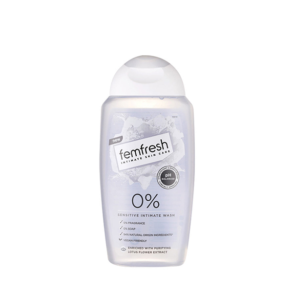 Femfresh Intimate Skin Care 0% Sensitive Wash, 250ml 
