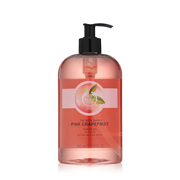 The Body Shop Pink Grapefruit Shower Gel, Paraben-Free Body Wash 