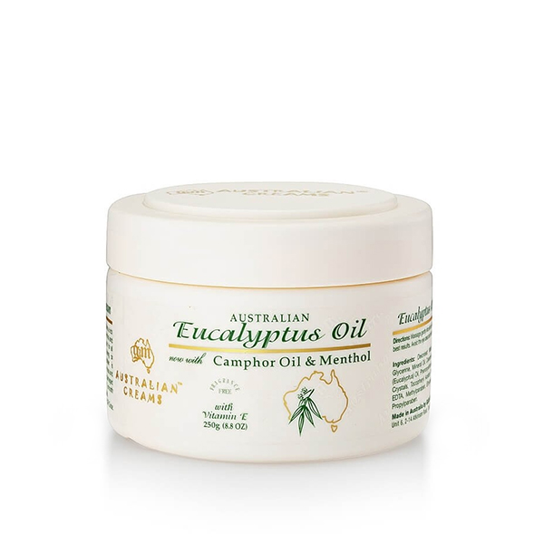 G&M-Australian Eucalyptus Oil Cream with Vitamin E 250ml 