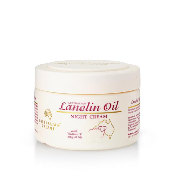 G&M-Australian Lanolin Oil Night Cream with Vitamin E 250ml 