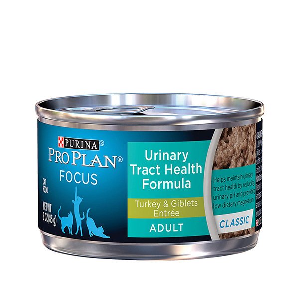 Pro Plan FOCUS  Adult Urinary Tract Health Formula Turkey & Giblets Entrée Wet Cat Food  85g 