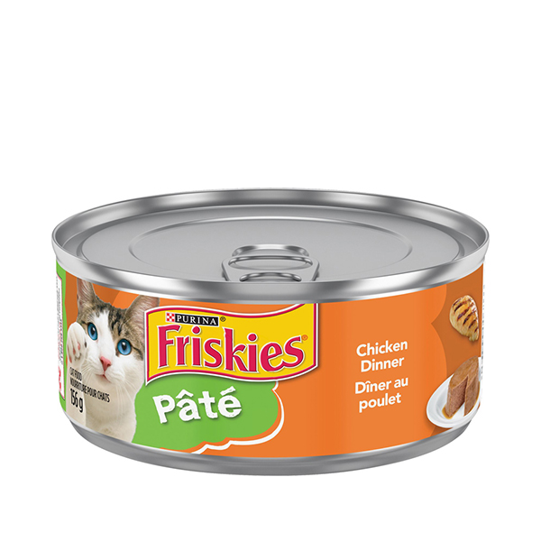Friskies Pâté Chicken Dinner Wet Cat Food  156g 