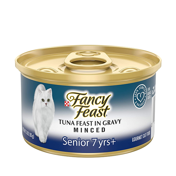 Fancy Feast Tuna Feast Minced In Gravy Senior 7+ 3oz 