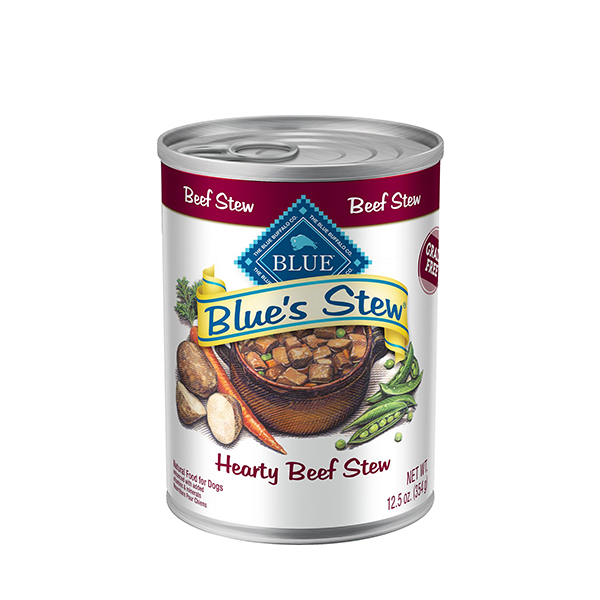 Blue Buffalo Hearty Beef Stew Wet Dog Food 12.5oz 