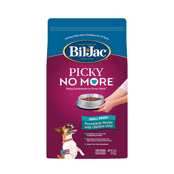 BIL-JAC PICKY NO MORE™ SMALL BREED DRY DOG FOOD 6lb 