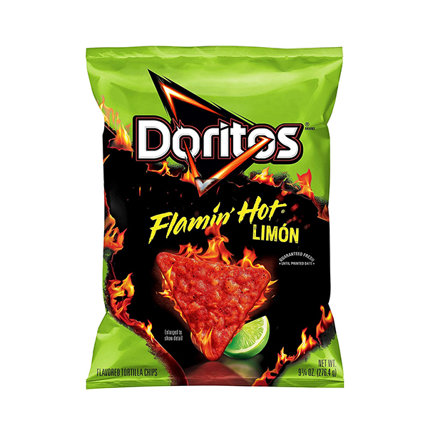 DORITOS® FLAMIN' HOT® Limón Flavored Tortilla Chips  276.4g 