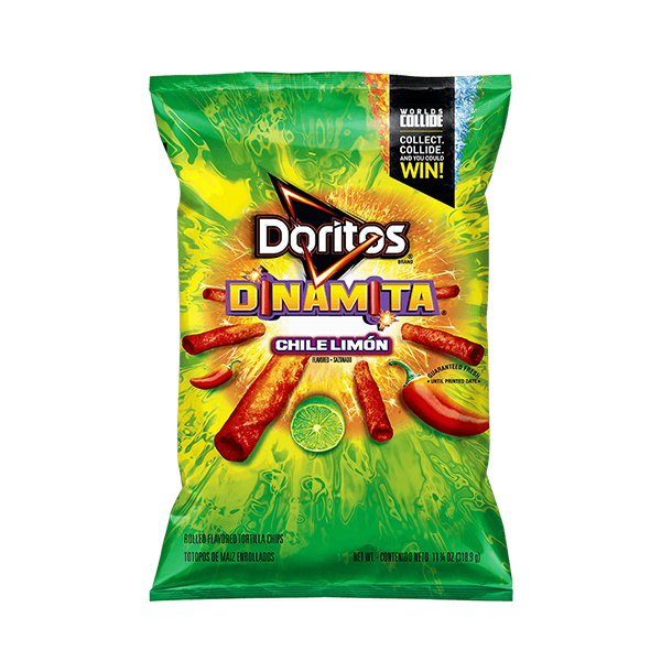 DORITOS® DINAMITA® Chile Limón Flavored Rolled Tortilla Chips  318.9g 