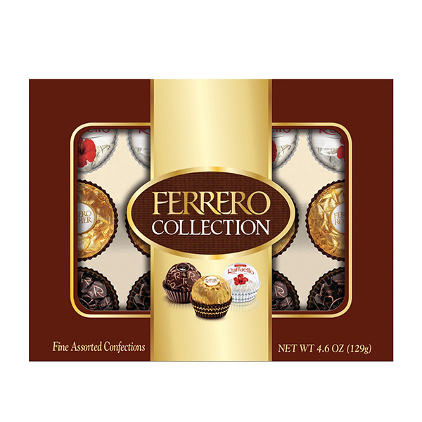 Ferrero Rocher Collection, Assorted Chocolate Box  4.6oz 