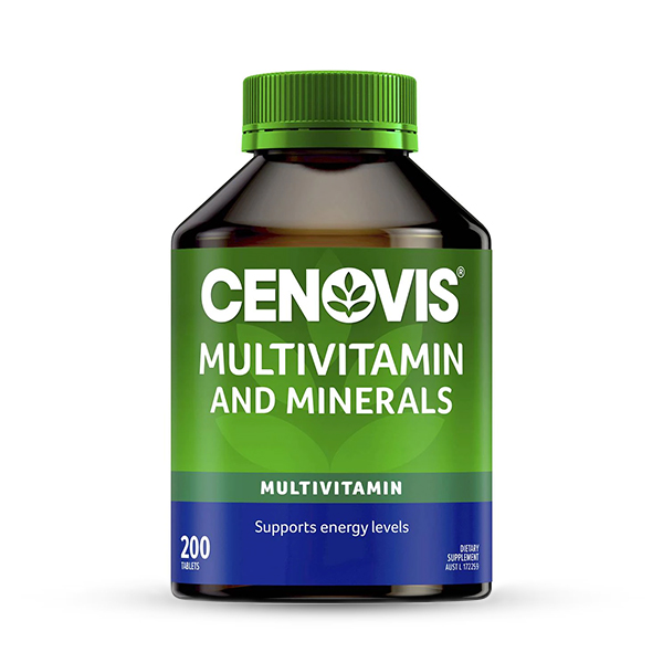 Cenovis Multivitamin & Minerals Tablets Value Pack 200 Pack 