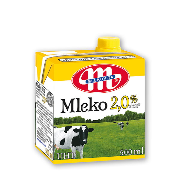 UHT Milk 2,0% Fat  500ml 