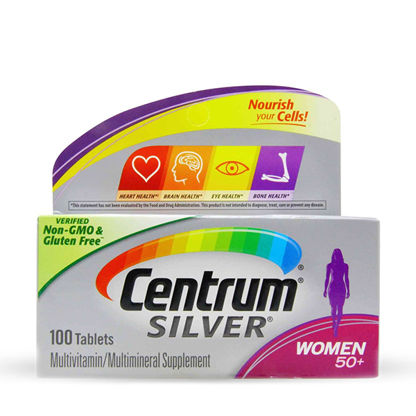 Centrum Silver For Women 50+  100 Tablets 
