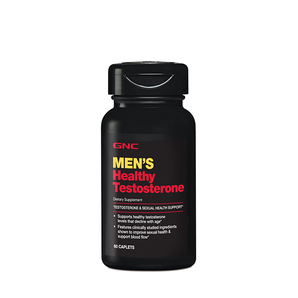 GNC Men's Healthy Testosterone  60 Caplets 