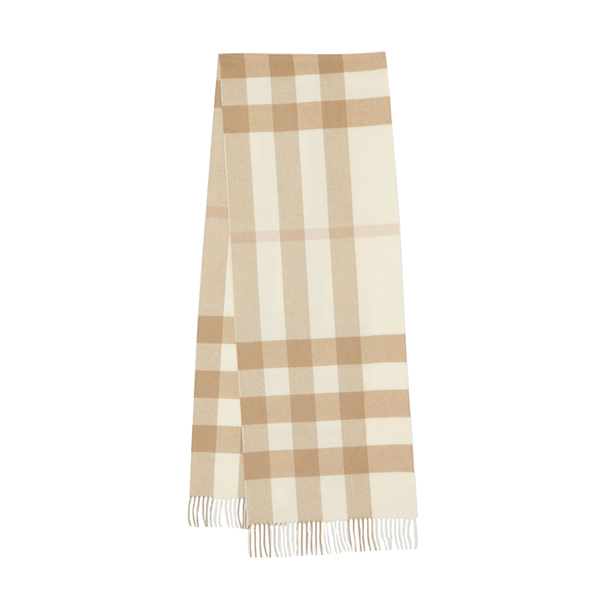 Burberry classic plaid wool scarf