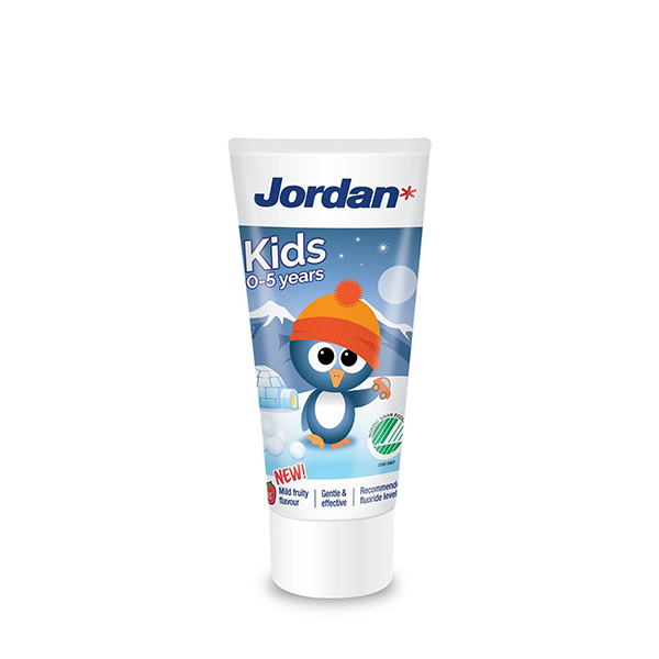 Jordan瑞典进口婴幼儿童牙膏 图案颜色随机 