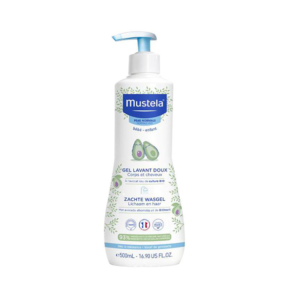 Mustela Shampoo&body Wash For Baby 500ml 
