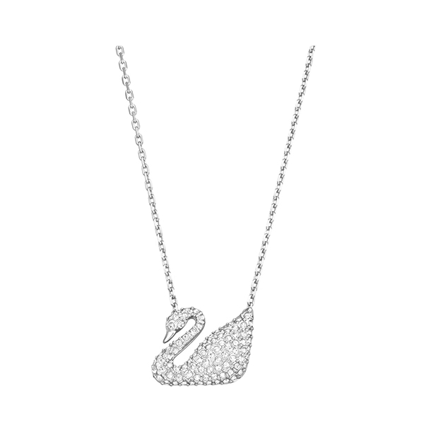 Swarovski Necklace, Swan, White, 5007735