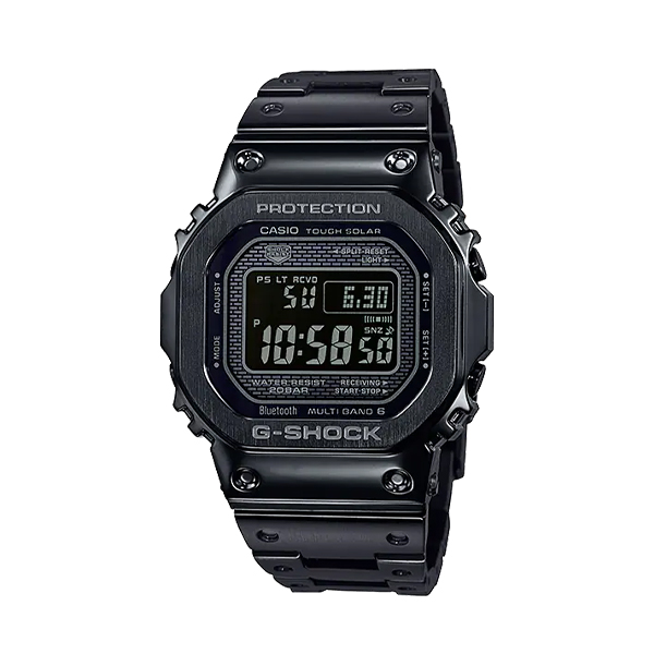 Casio G-SHOCK Gold  Silver Small Square Watch GMW-B5000GD-1PRT 