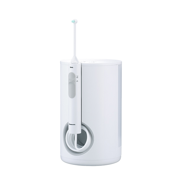 Panasonic Oral Irrigator with An Orthodontic Nozzle And Ultrasonic Technology White 
