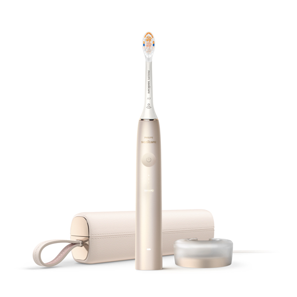 Philips Sonicare 9900 Prestige Electric Toothbrush with SenseIQ Champagne 