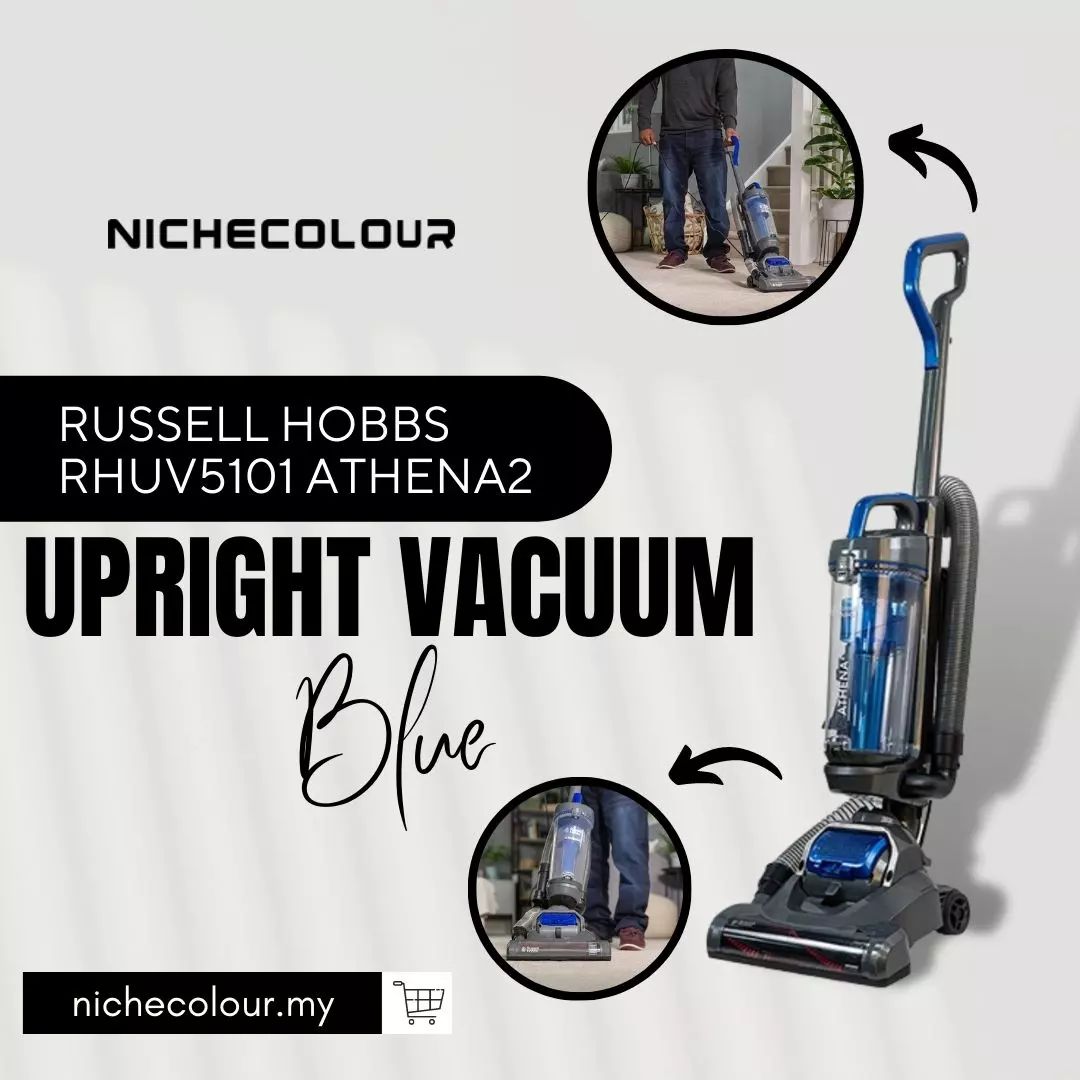 Russell Hobbs RHUV5101 ATHENA2 Upright Vacuum Blue