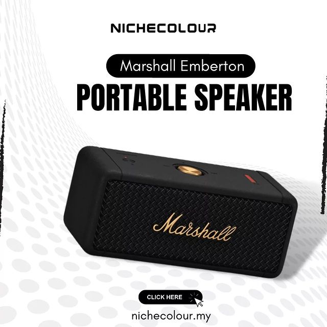 Marshall Emberton Portable Speaker 0.7kg