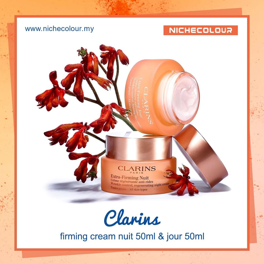 CLARINS EXTRA-FIRMING JUIT & NUIT is an efficient skincare cream for all skin types