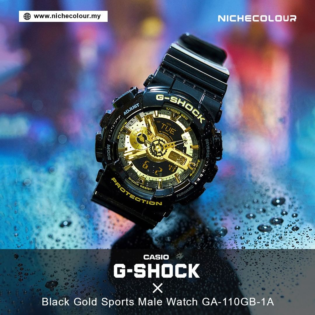 A model from the G-SHOCK black and gold series, continuing the pursuit of toughness