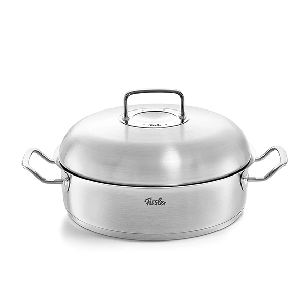 Fissler Original-Profi Collection Stainless Steel Roaster with High Dome Lid 28cm 