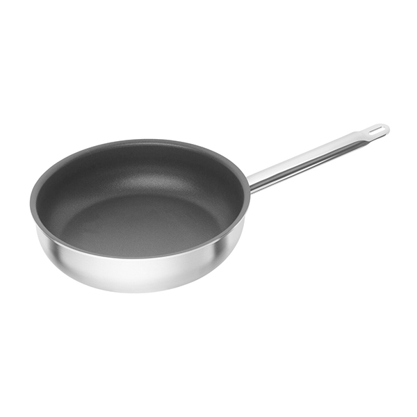 Zwilling Pro Stainless Steel Frying Pan Silver-Black 26cm 