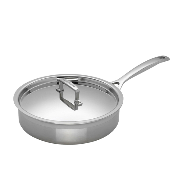 Le Creuset 3-Ply Stainless Steel Saute Pan 24cm 