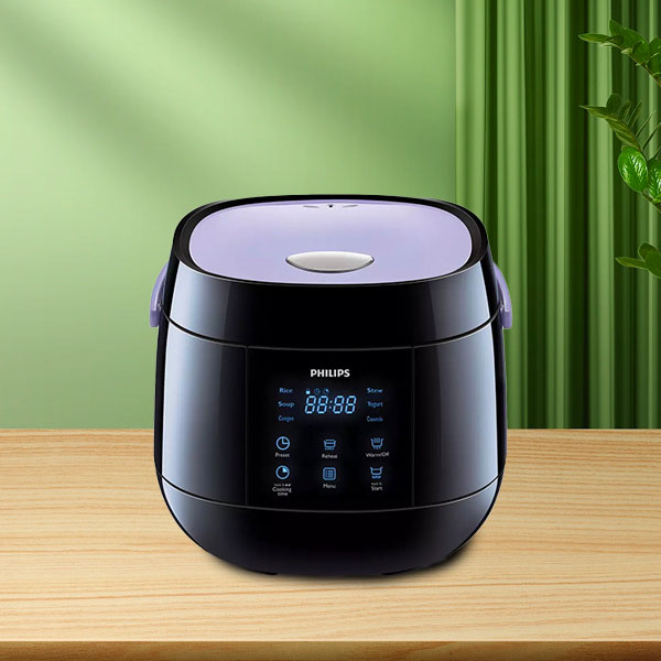 Philips HD3060 Viva Collection Rice Cooker Black & Blue 