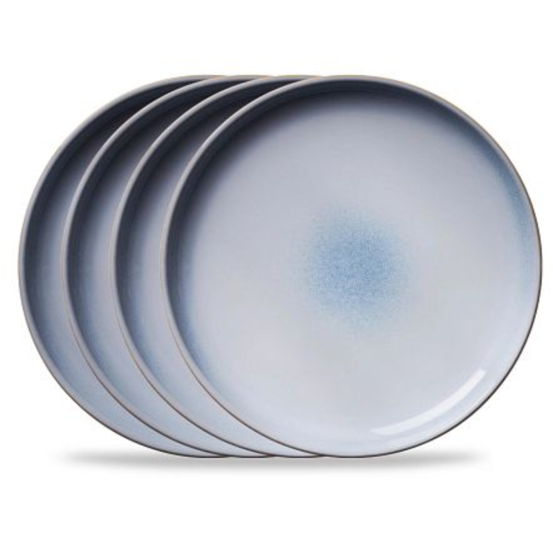 Corelle Stoneware Dinner Plates Nordic Blue 25cm 4pcs 