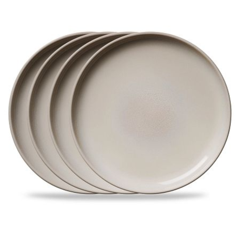 Corelle Stoneware Dinner Plates Oatmeal 25cm 4pcs 