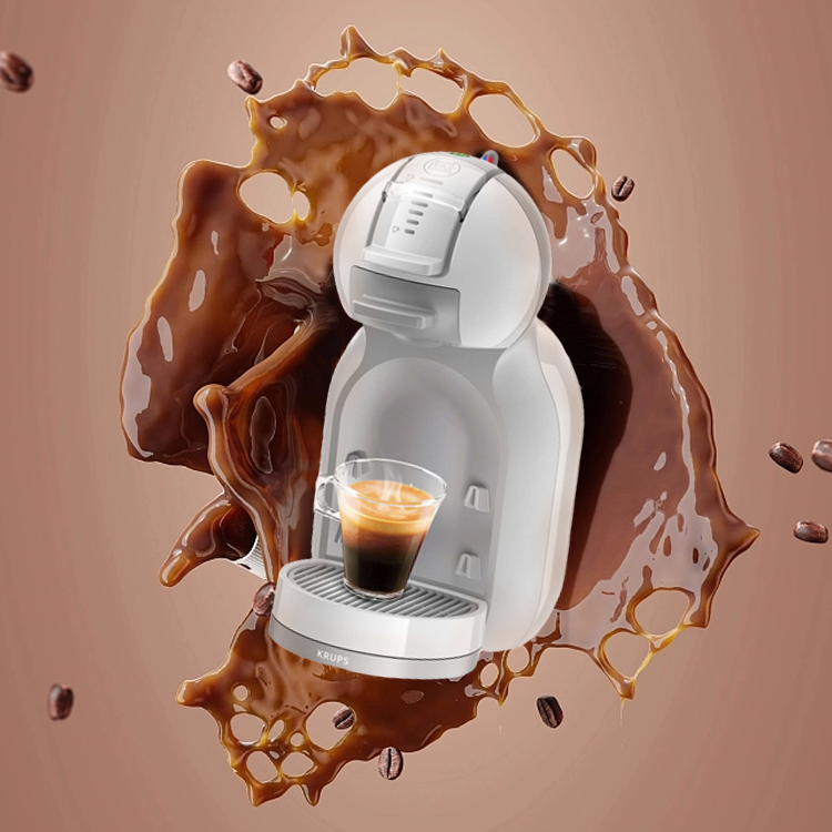 Nescafe Dolce Gusto Capsule Coffee Maker Mini Me- White KP123B40 