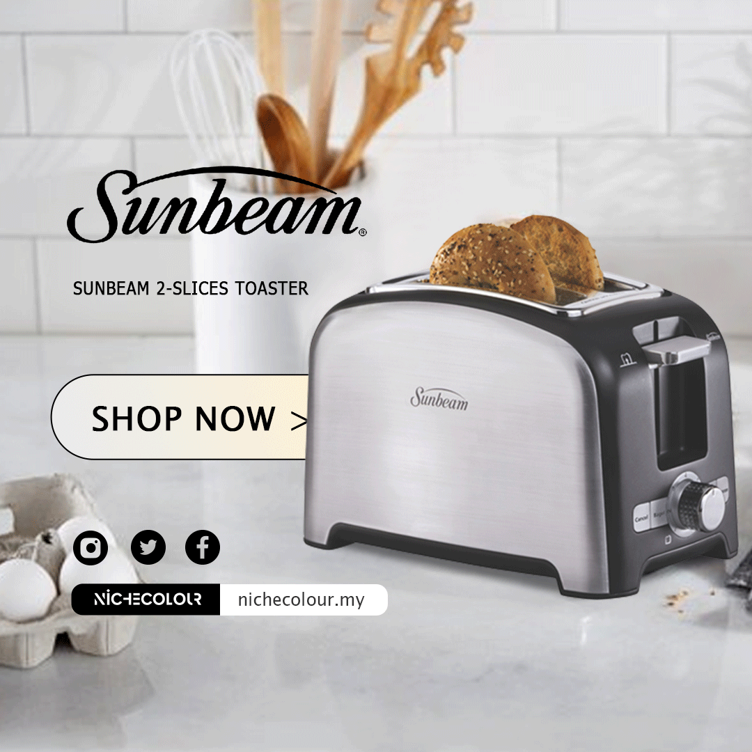 Sunbeam 2-Slice Toaster: Effortlessly Enjoy Crispy Toast Every Morning!