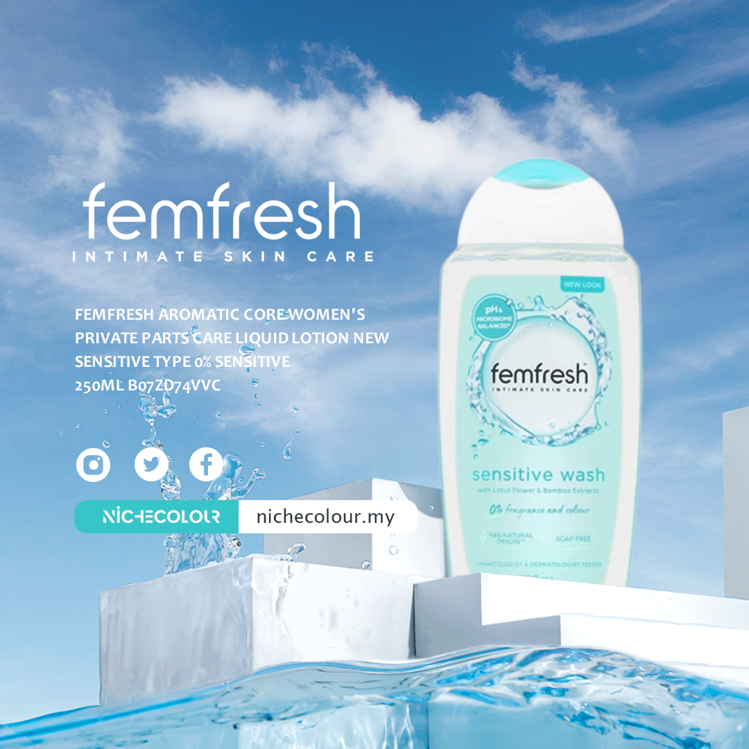 Femfresh Aromatic Core: Gentle 0% Sensitive Wash for Intimate Care