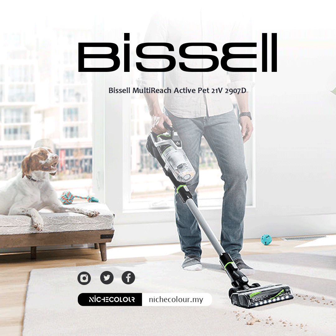 Bissell MultiReach Active Pet 21V 2907D: Powerful Cordless Vacuum for Pet Owners