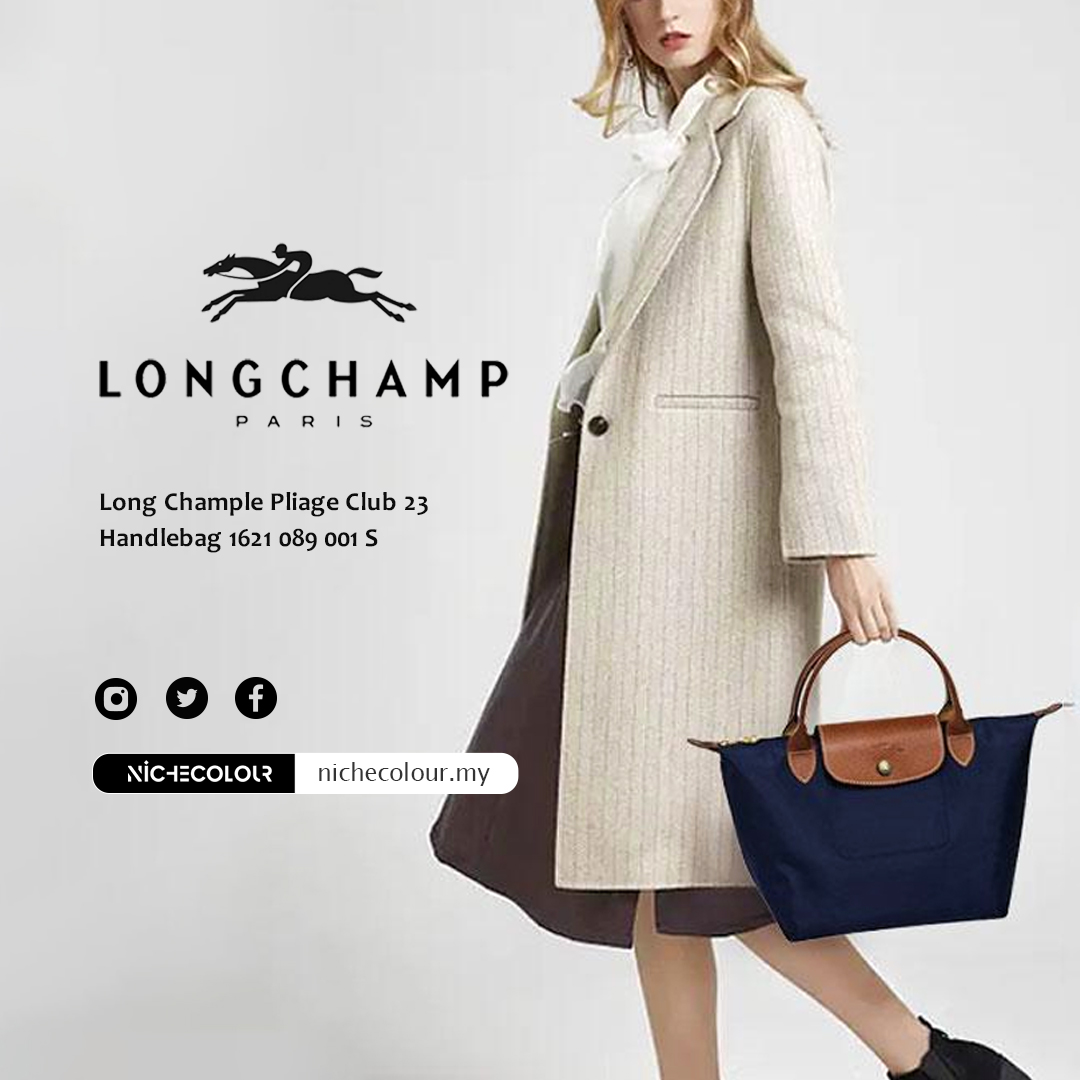 Sleek and Versatile: Longchamp Long Handle Foldable Dumpling Bag