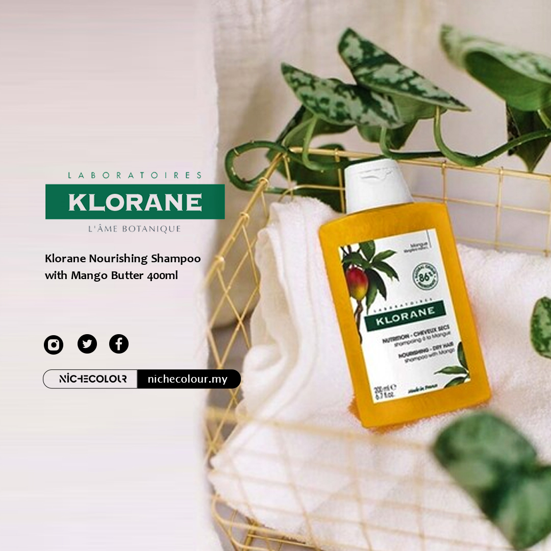 Mango Butter Magic: Klorane's Nourishing Shampoo for Soft, Healthy Hair
